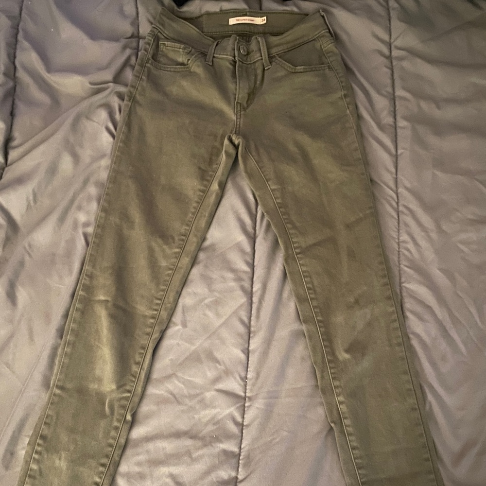 Green Levi’s Jeans